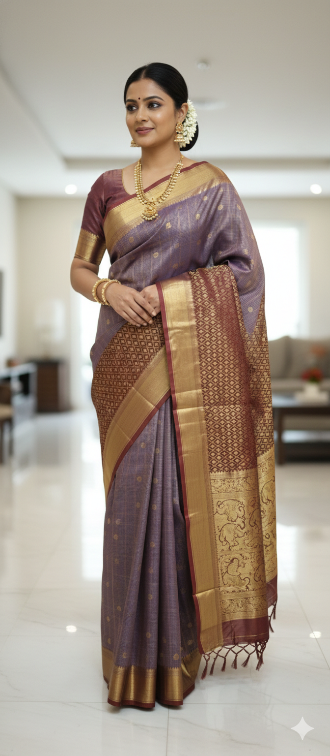 Vintage lavender colour